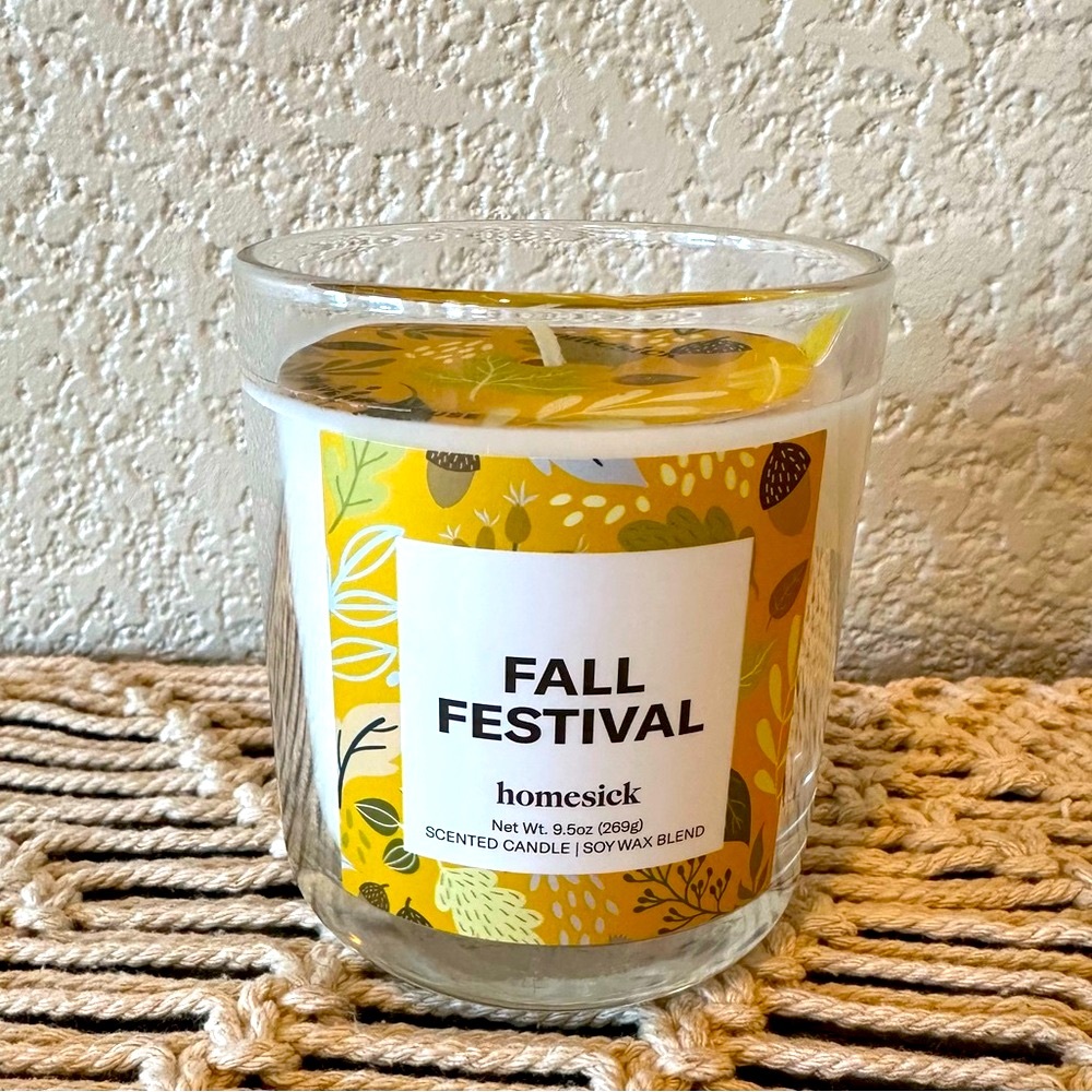 homesick Fall Festival Soy Blend Candle